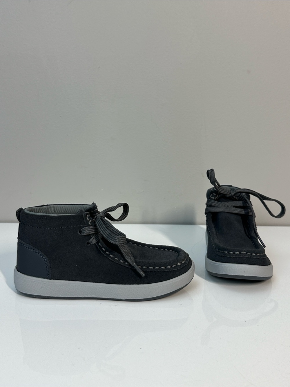 Stride Rite Brennon Grey Lace Up Boots Size 10